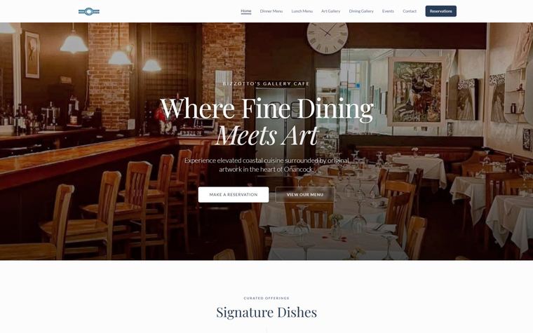 A website Dire Studios built